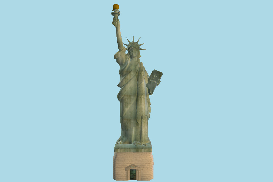 Statue of Liberty 3d model